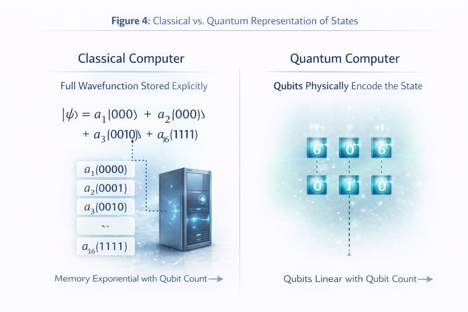 Classical vs Quantum Representation